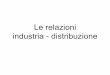 Le relazioni industria - distribuzione - imagineunisalento.comimagineunisalento.com/images/undefined/Produzione_e_Logistica/Le... · L’organizzazione delle relazioni Complessità