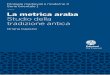 La metrica araba Studio della tradizione anticaedizionicafoscari.unive.it/media/pdf/book/978-88-7543-361-1/978-88... · strumento di base per lo studio della metrica araba antica