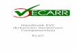 Handboek EVC 170502V4 - ecarr.nl · Binnen dit handboek wordt een EVC-procedure opgevat als het geheel aan activiteiten ... motivatie en koppeling van "bewijslast" aan werkprocessen