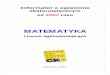 MATEMATYKA - OKE Gdańsk · c) pojęcie odległości w układzie współrzędnych, d) pojęcie kąta między prostą i płaszczyzną i kąta dwuściennego, e) wzory na obliczanie