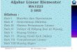 Aljabar Linear Elementer - rinim.files.wordpress.com · 19/09/2014 11:11 MA-1223 Aljabar Linear 3 1. ... perkalian, pembagian dengan peubah lain atau dirinya sendiri. Contoh : Jika