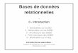 Bases de données relationnelles - .3 • Objectifs d’un cours sur les bases de données relationnelles