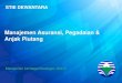 Manajemen Asuransi, Pegadaian & Anjak Piutangstie.dewantara.ac.id/wp-content/uploads/2012/07/MLK-Sesi-5.pdf · Perjanjian antara dua pihak, yaitu perusahaan asuransi dan pemegang