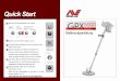 Quick Start - Minelab Instruction Manual...Quick Start Rückseite Das Laden des Akkus 18 Einführung in den GPX- 4 Bestandteilliste 6 Akku- LED- Anzeige 20 Function Setting Select