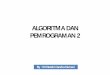 ALGORITMA DAN PEMROGRAMAN 2 - reezeki2011 .Definisi Struktur • Array dan struktur mempunyai persamaan