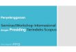 Seminar/Workshop Internasional dengan ... - ico.ipb.ac.idico.ipb.ac.id/wp-content/uploads/2019/01/Sosialisasi-Bantuan...•Artikel ilmiah pada prosiding dituling dalam Bahasa Inggris