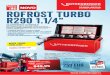 01.10.2018. do 31.01.2019. ROFROST TURBO R290 1.1/4” AKCIJA 2018-3.pdf · SUPER PROMO-TIVNA CENA * PODRŠKA ROFROST APP Novi ROFROST Turbo 1.1/4“ R290 uređaj se koristi za efikasno