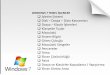 WINDOWS 7 TEMEL İŞLEMLER İşletim Sistemi Disk Dosya Dizin ...myo.bartin.edu.tr/akgul/dersler/tbt/Windows7_Temel.pdf · • Tema, bilgisayarınızdaki resimler, renkler ve sesler