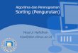 Algoritma dan Pemrograman Sorting (Pengurutan)dinus.ac.id/repository/docs/ajar/3_Buble_Sort.pdf ·