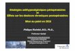 Stratégies antihyperalgésiques périopératoires et Effets ...· Stratégies antihyperalgésiques