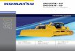 CRAWLER DOZER - komatsu-kenki.co.jp · d 85 crawler dozer エンジン定格出力 ネット d85px-18：197 kw（268 ps） d85ex-18：197 kw（268 ps） 機械質量 ストレートチルトドーザ