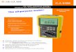 C.A 6456 - alatuji.com · - resistance / impedance of loops L-N, L-L and L-PE from 0,20 Ω to 4000 Ω - 2 measurement modes: high current / with RCD tripping (better precision or