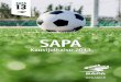 SAPAsapa.fi/ajankohtaista/sapa2013_web.pdf · 18 Edustusjoukkueen pelit 20 Valmennuspäällikön terveiset 22 Joukkueet 35 Kentän laidalta SAPA on vahvasti nuorten asialla SAPA ry