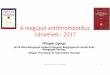 A megújult antithrombotikus A megújult antithrombotikus …docs.kmcongress.com/maet2017/slides/pfliegler-gyorgy.pdf · A jelentős változásokat (6 év!) jól jelzik például