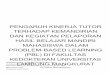 KEDOKTERAN UNIVERSITAS (PBL) DI …eprints.ulm.ac.id/5653/1/24.pdfPENGARUH KINERJA TUTOR TERHADAP KEMANDIRIAN DAN KEGIATAN PELAPORAN HASIL BELAJAR MANDIRI MAHASISWA DALAM PROBLEM-BASED