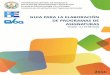 UNIVERSIDAD CENTRAL DE VENEZUELA ESCUELA DE ... · Guía para la Elaboración de Programas de Asignaturas Comisión de Actualización de Programas de Estudio / Septiembre 2016 / Versión