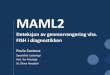 MAML2 - legeforeningen.no foreninger/Den norske patologforening... · •60% parotis, 30% små spyttkjertler ... - Warthin tumor 2. MAML2 rearrangering som prognostisk markør i MEC