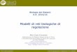 Modelli di reti biologiche di regolazione - wpage.unina.itwpage.unina.it/carcosen/SysBio_file/6. Modelli di reti di segnalazione e regolazione.pdf · Crosstalk tra i pathway di Wnt