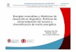 Energías renovables y dinámicas de desarrollo en ... · Energías renovables y dinámicas de desarrollo en Argentina: Políticas de universalización del acceso y diversificación