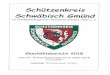 00206BA529B1190219060952 - schuetzenkreis.de · Kreisschützentag des Schützenkreises Schwäbisch Gmünd am 17.02.2018 in Göggingen Schützen Sind ein Vorbild für die Gesellschaft