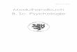 Modulhandbuch B. Sc. Psychologie · Dieses Modul baut auf den Lernergebnissen von Modul 1.1 und den darin vermittelten Konzepten und Verfahren auf und erweitert sie. Nach Abschluss