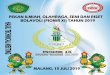 MALANG, 16 S.D 20 JULI 2019 PIONIR IX CABOR BOLAVOLI ... TECHNICAL... · NO HARI / TANGGAL WAKTU KAT LAP POOL PERTANDINGAN # 1 07.30 PA 1 1 UIN Gunung Djati Bandung VS 2 UIN Sultan