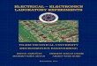 ELECTRICAL ELECTRONICS LABORATORY .iii Electrical – Electronics Laboratory Experiments Laboratory