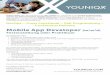 Mobile App Developer (m/w/d) Festanstellung oder Praktikum · YOUNIQX IDENTITY AG Renate Frühwirth Leitung Human Resources personal@youniqx.com Mobile App Developer (m/w/d) Festanstellung