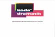 Gennemsigtighedsrapport - 2016 - Koda Dramatik · Indhold 1. Beretning 2. Koda Dramatiks juridiske og forvaltningsmæssige struktur 3. Penge ind og ud af Koda Dramatik 2016 3.1. Metode