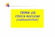 Tema 10. F sica nuclear - blocs.xtec.cat · 10.2. Energia d ’enlla çi defecte de massa D6 Si es vol trencar un nucli per aïllar els seus protons i neutrons, s’ha d’aportar