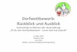 Dorfwettbewerb: Rückblick und Ausblick Landeswettbewerb... · Jens Graf, Städte - und Gemeindebund