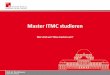Master ITMC studieren - inf.uni-hamburg.de · Prof. Dr. Tilo Böhmann  Master ITMC studieren Wer sind wir? Was machen wir?