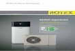 RXDE1403 HPSU monobloc compact 2017 10 - daikin.de · ROTEX Luft-/Wasser-Wärmepumpe Einfach regenerativ Die Luft-/Wasser-Wärmepumpe HPSU monobloc compact zur Außenaufstellung für