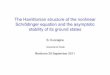 The Hamiltonian structure of the nonlinear Schrödinger ...delsanto/PhSA2011/PhSA2011/Speakers_files/...The Hamiltonian structure of the nonlinear Schrödinger equation and the asymptotic