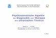 Psychosomatische Aspekte bei Diagnostik Therapie des ... Vorlesung Tinnitus.pdf · Georg-August-Universität Göttingen Psychosomatik & Psychotherapie Psychosomatische Aspekte bei