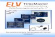 ! Handbuch-Plus6 V1 - elv-zeiterfassung.de · ELV TimeMaster - Installationsanleitung - Erfassungsterminal plus 6 ELV TimeMaster – die praxisorientierte Zeiterfass ung und Zugangssteuerung