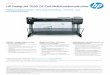 HP DesignJet T830 24-Zoll-Multifunktionsdruckerh20195. · Tablet ganz einfach über Wi-Fi Direct mit dem Drucker. Sofor tiges Freigeben von Zeichnungen – Scannen/Senden per E-Mail