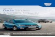 Der neue Dacia Sandero Sandero Stepway - ambestenbuechner.de · Ein Dacia ist ehrlich, weil er nur ein Auto sein will – nicht mehr und nicht weniger. Robust für sorgenfreie Mobilität,