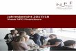 Jahresbericht 2017/18 - npofinanzforum.ch · ches Referat zu den MWST Änderun-gen und deren Auswirkungen präsen-tiert. Wichtige Punkte, welche auch in der anschliessenden Diskussion