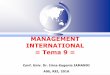 MANAGEMENT INTERNATIONAL = Curs 9 MI/Materiale Irina 2016/10 Comunicarea in MI... · - Comunicarea informatiilor de mediu - Comunicarea motivationala - Comunicarea instructionala
