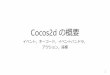 Cocos2d の概要 - kkaneko.jp · Cocos2d のオブジェクト •ディレクター(Director) ゲーム全体 •シーン(Scene) 画面 •レイヤ(Layer) 1つのシーンは、