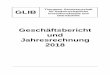 Geschäftsbericht und Jahresrechnung 2018 - glib.ch · GLIB Thurgauer Genossenschaft für landwirtschaftliche Investitionskredite und Betriebshilfe Geschäftsbericht und Jahresrechnung