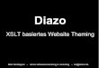 Diazo - derico.de@download/file/plone...Diazo XSLT basiertes Website Theming Maik Derstappen – derico softwareentwicklung & consulting – md@derico.de