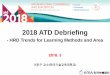 2018 ATD Debriefing - ATD Debriefing_2.pdf2018 ATD ICE °“‰‘â€‌ ‰£¼‰‘â€‌«â€´‰‘© ‰©¬â€¢´«Œ“75‘’«¥¼«§â€«¹â€‌ATD