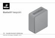 Bluetooth hangszóró - media4.tchibo-content.de · 2 Kedves Vásárlónk! Az Ön új Bluetooth® hangszórója ideális kiegészítő modern hordozható készülékekhez, például
