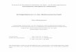 Winkelmann - mediaTUM · Inhaltsverzeichnis II Kausalität 28 2.2.1.2.1. Beurteilung der methodischen Ansätze hinsichtlich ihrer Eignung zum Aufdecken von Kausalstrukturen durch