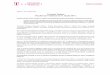 T-Hrvatski Telekom Rezultati za tri mjeseca do 31. ožujka ...€¦- Završen projekt interne transformacije kompanije, nova organizacijska struktura od 1.svibnja - Najave Vlade o