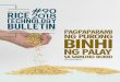 Rice Technology Bulletin Series - Kapag puro ang binhi, maaaring magkaroon ng 5 hanggang 20% dagdag