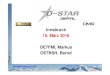 Innsbruck 19. März 2016 OE7FMI, Markus OE7BSH, Berndfirac.at/oe7bsh/OE7FMI_BSH_IBK_2016_finale.pdf · 26 D-STAR Vortrag für OE7 OE7BSH / OE7FMI 19.3.2016 Vernetzung – Die DCS