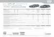 Der DACIA Sandero & Sandero Stepway - Renault, Dacia und ... · Der DACIA Sandero & Sandero Stepway Ab 6.990,– € inkl. 3 Jahre Garantie 1 Preise ( – = nicht verfügbar) Essentiel